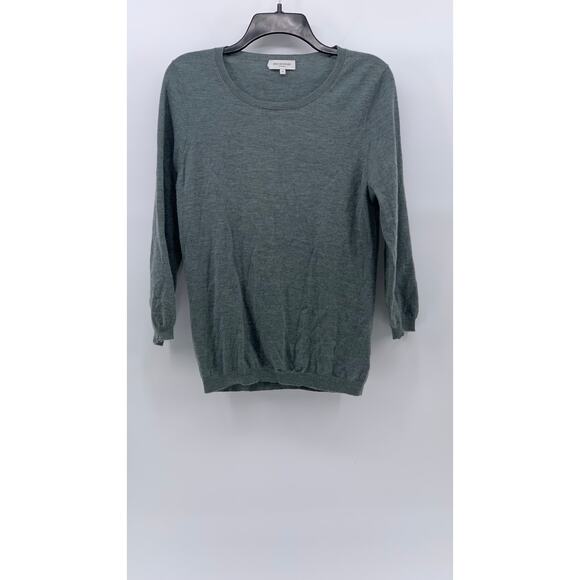 ERIC BOMPARD Men's Gray Cashmere Crewneck Knit Pullover Classic Sweater SZ M - Picture 1 of 11